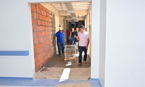 Obras de ampliação do Hospital de Porto Real estão em fase avançada